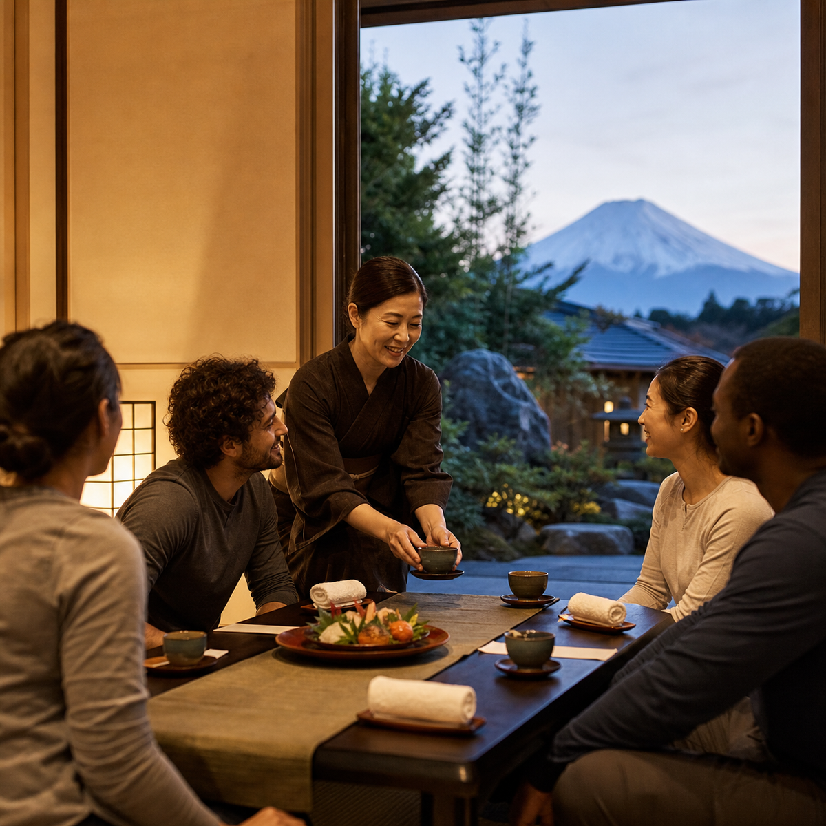 Mount Fuji · Thoughtful nourishment