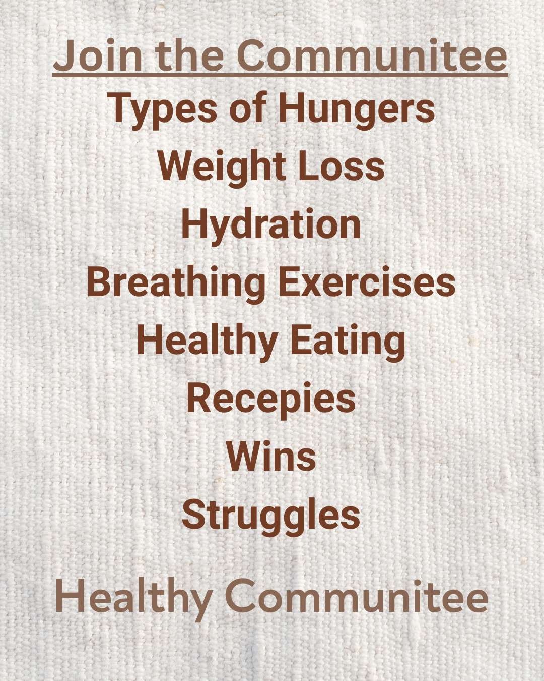 Health Communitee